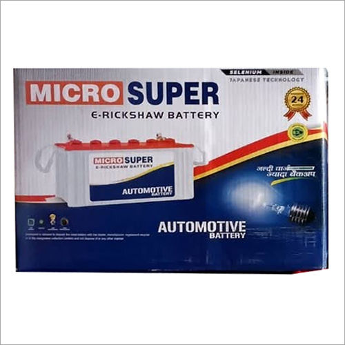 E Rickshaw Battery Size: Different Available