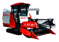 Combine Hravester Full Feed