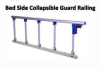 Bed Side Collapsible Guard Railing
