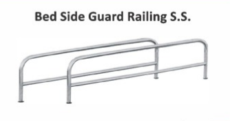 Bed Side SS Guard Railing By JYOTI EQUIPMENTS PRIVATE LIMITED