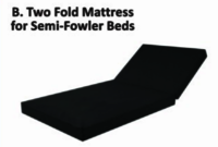 Two Fold Mattress For Semi Fowler Bed