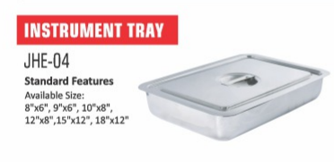 Hospital Instrument Tray By JYOTI EQUIPMENTS PRIVATE LIMITED