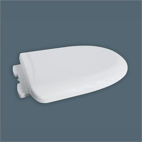 White Plastic Toilet Seat Cover