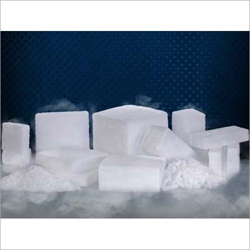 White Solid Dry Ice Blocks