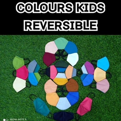 Color Kids Reversible Face Mask