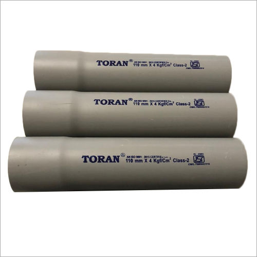 110mm Grey Rigid PVC Pipes