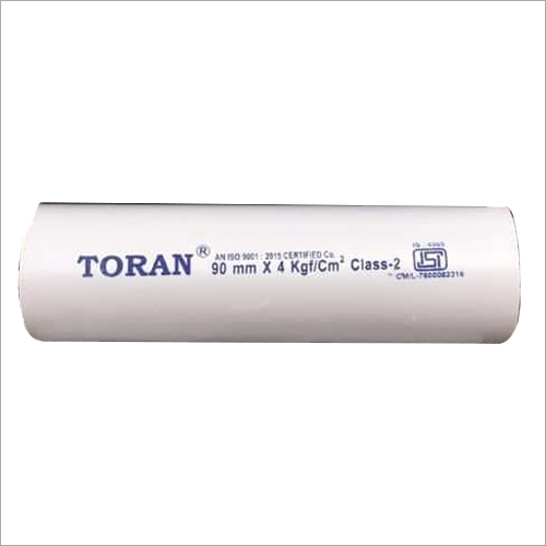 Grey 90Mm Toran Agriculture Isi Pvc Pipe