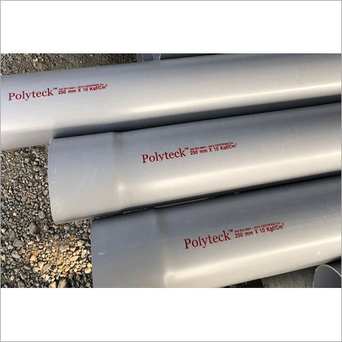 Grey 250Mm Polyteck Agriculture Pvc Pipes