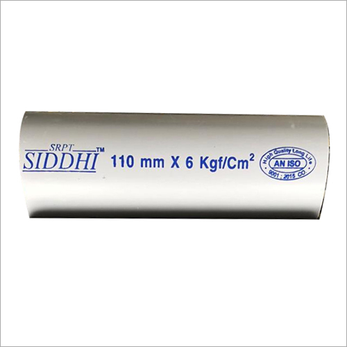 110Mm Rigid Agriculture Pvc Pipes Length: As Per Requirement Foot (Ft)