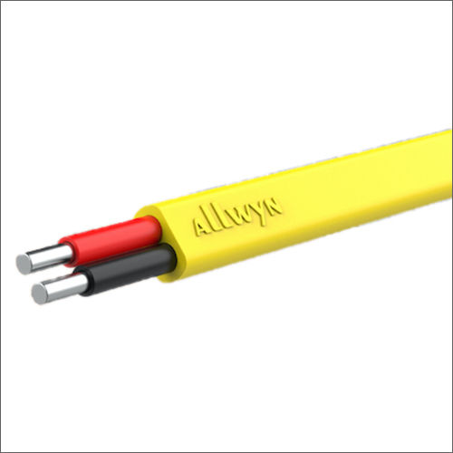 Pvc Insulated Aluminium Twin Flat Cables Conductor Material: Aluminum