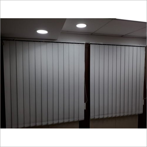 White PVC Vertical Blinds