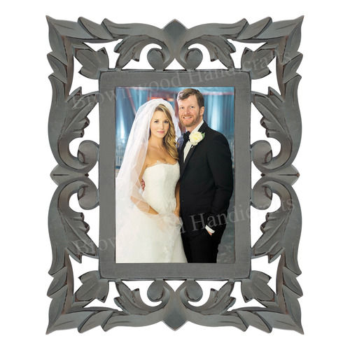 Tableware Mdf Wood Carved Photo Frame