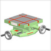 Square Table Compound Slide Used for Precise Positioning in Machining Operations