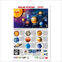 Marathi Solar System Educational Wall Chart
