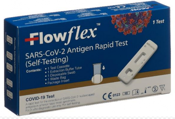Flowflex COVID-19 Home Antigen Rapid Test
