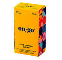 On/Go COVID-19 Antigen Self-Test kit at home