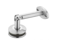 Glass Canopy Fitting - Stainless Steel, 150x50x30mm | Polished Finish, Wall To Track Mount, 50kg Load Capacity, Iso 9001 Certified