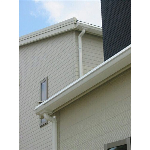 Color Coated UPVC Rainwater Gutter By MAK EXTERIOR