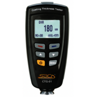 Coating Thickness Meter - 10 Centimeter Width | Magnetic Induction & Eddy Current Probes, Multi-mode Functionality, 320 Memory Readings, Usb Interface For Pc Analysis