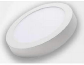 White Round Surface Mounted Light