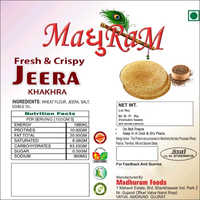 Fresh And Crispy Jeera Khakhra