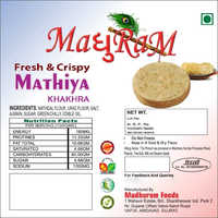 Fresh And Crispy Mathiya Khakhra