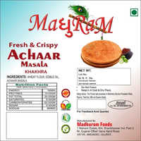 Fresh And Crispy Achar Masala Khakhra