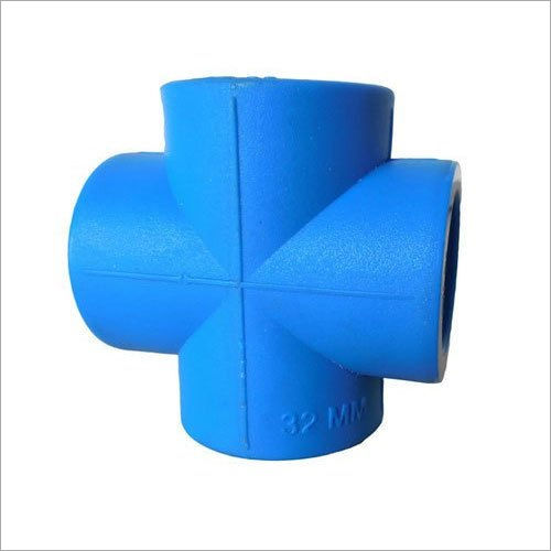 Blue PU Pneumato Cross Pipe