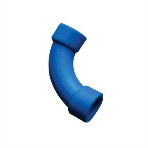 Blue PU Pneumato Long Radius Elbow