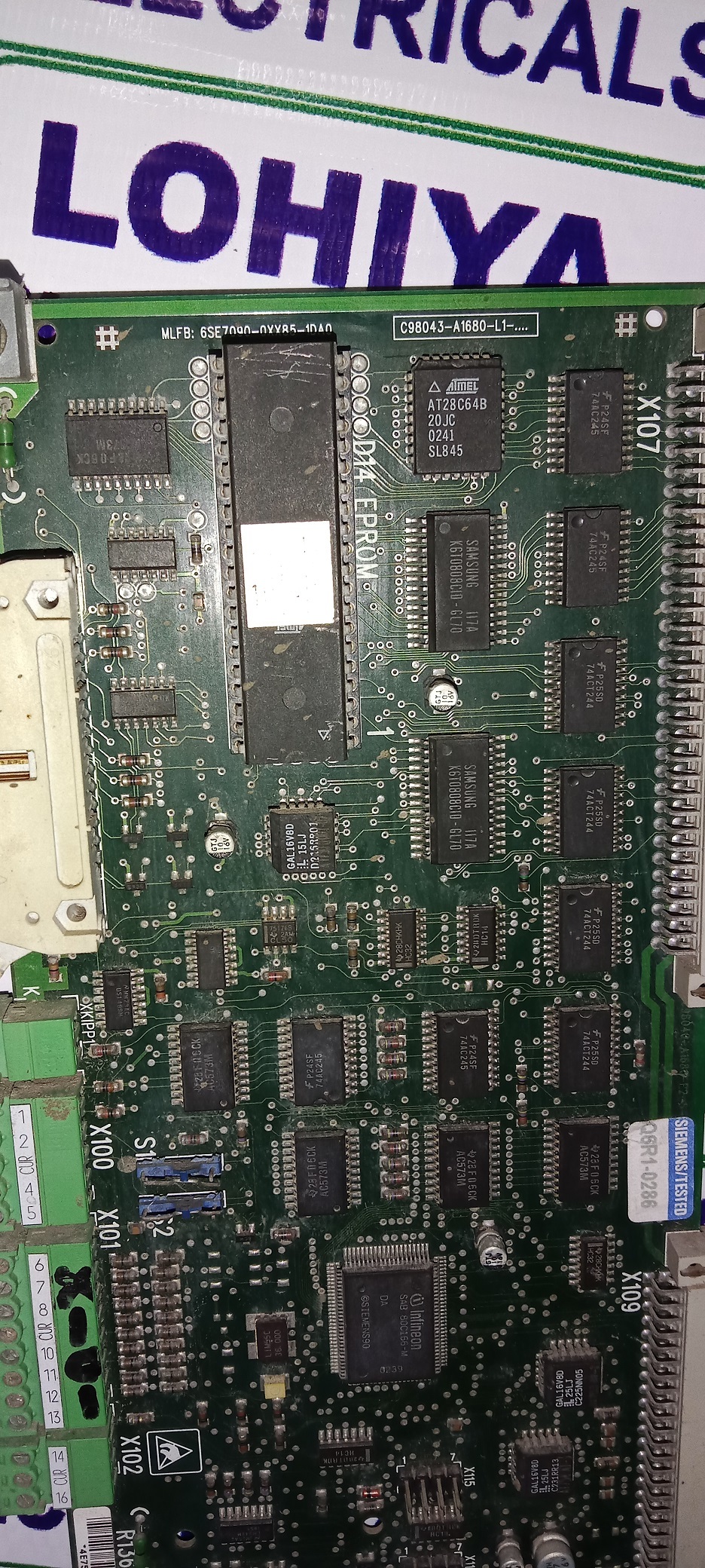 SIEMENS INVERETER PCB 6ES790-0XX85-1DA0