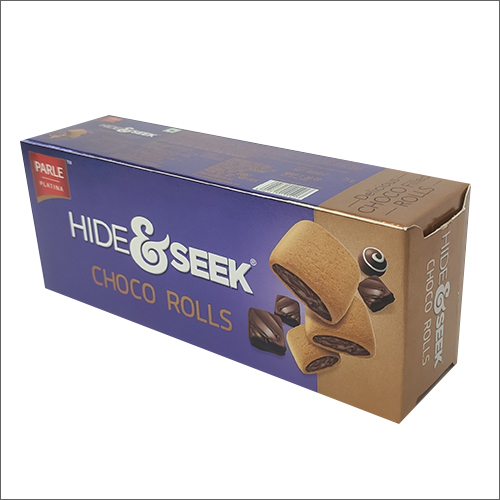 Mono Carton Box For Choco Rolls
