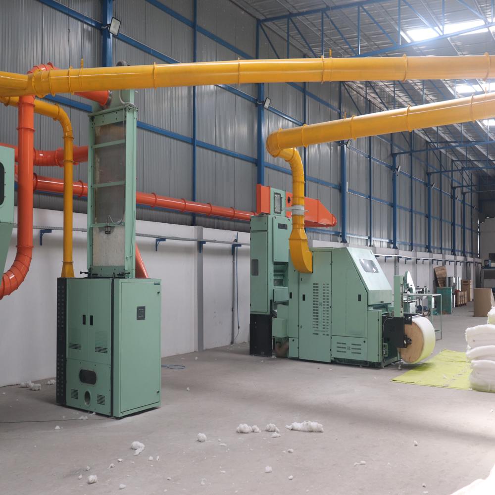Textile Cotton Carding Machine - Color: Pista Green