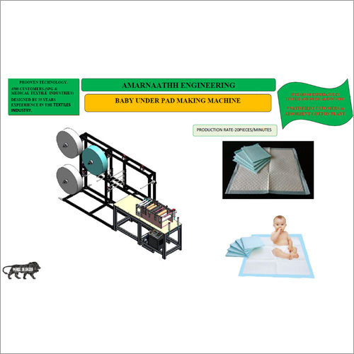 Ae Disposable Underpad Making Machine