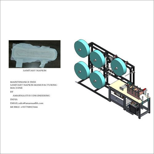 Ae Organic Sanitary Napkin Making Machine 