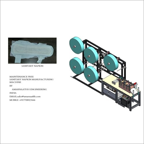 Organic Sanitary Napkin making Machine 