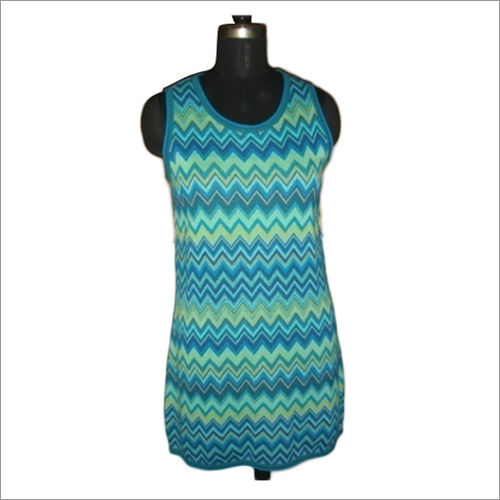 Ladies Sleeveless Sweater Size: All