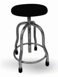 SS Revolving Stool