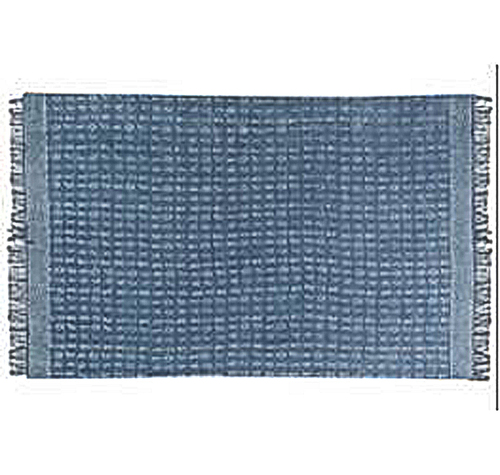 Blue Flat Weave Floor Rugs