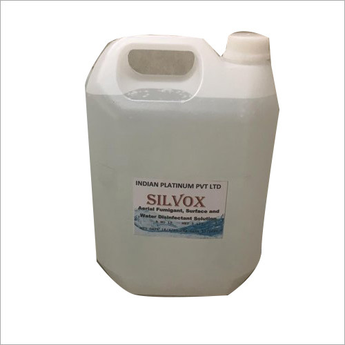 Silvox Disinfectant Cleaner Silver Hydrogen Peroxide By INDIAN PLATINUM PRIVATE LIMITED