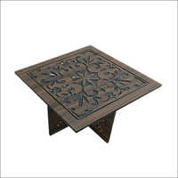 Laser Engraved Living Room Centre Table