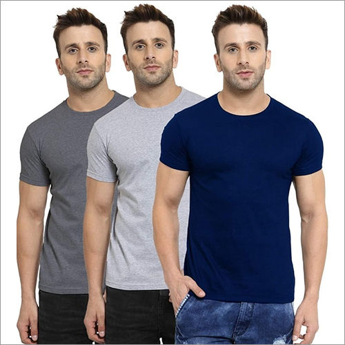 Mens solid Plain T Shirt