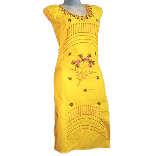Any Color Womens Embroidered Kurti