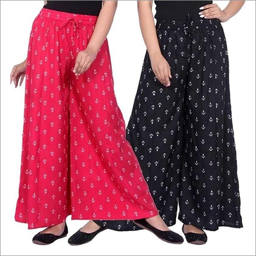 Any Color Womens Printed Palazzo