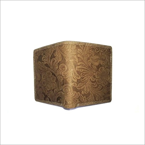 Mens Printed Leather Wallet