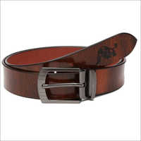Mens Brown Leather Belt