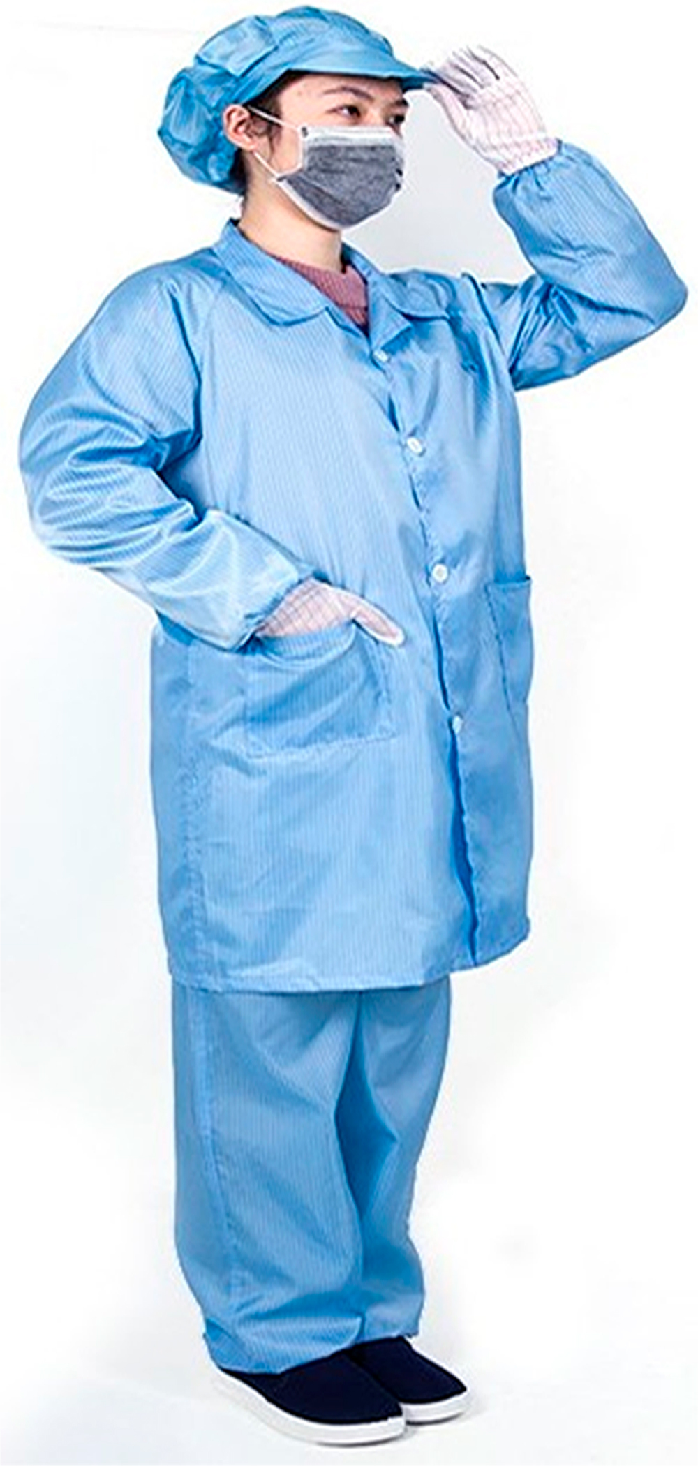 Clean room-Non Linting Antistatic Shirt-Pant