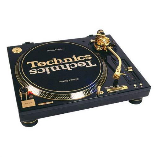 Dvd+Rw Technics Sl-1200Gld Gold 500 Limited Rare Dj Turntable