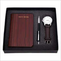 Corporate Gifting Pens - Dairy And Watch Combo Pack Set