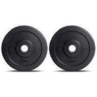 Rubber Weight Plates - Pure Rubber, Sizes: 2, 3, 5, 7, 10, 15 Kg, Color: Black | Adjustable, Ideal For Gym Workouts, Tone Up Muscle