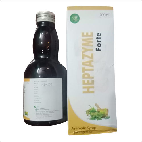 200ml Heptazyme Forte Ayurvedic Syrup For Digestion